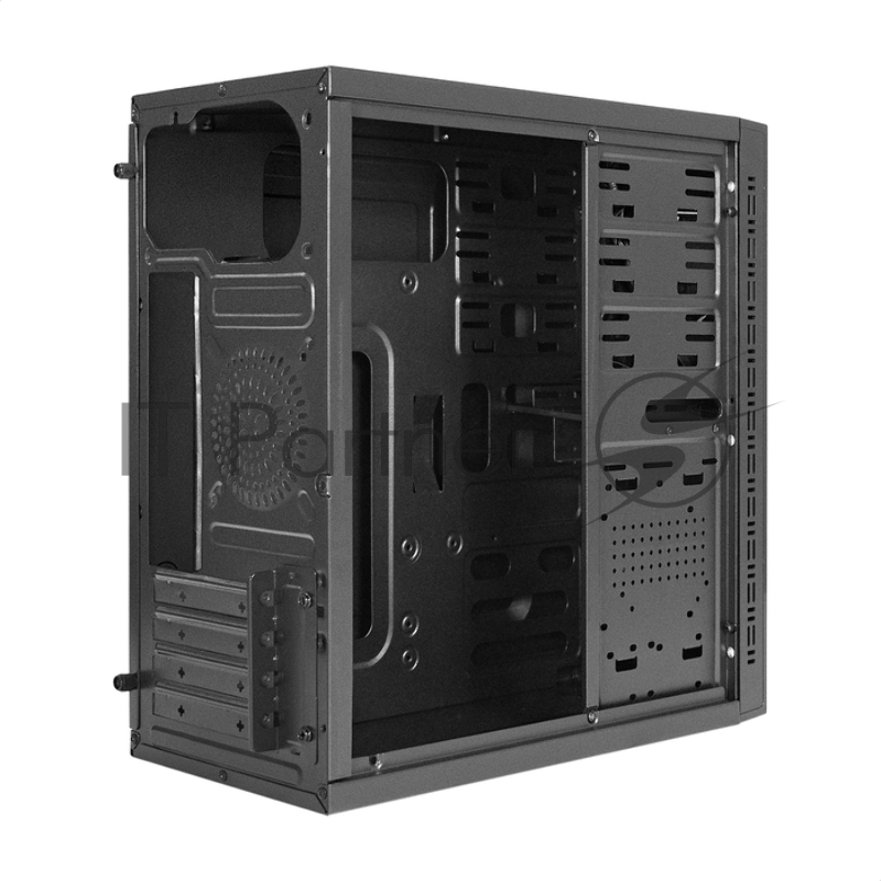 Корпус Minitower ExeGate QA-412U-UNS450 (mATX, БП UNS450 с вент. 12см, 2*USB+2*USB3.0, аудио, черный)