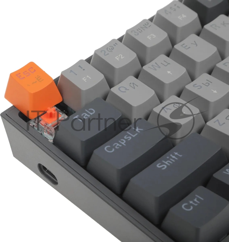 Клавиатура REDRAGON (72600) Fizz RU,Rainbow,melt-gold свитчи