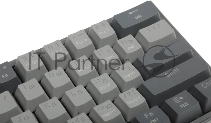 Клавиатура REDRAGON (72599) Fizz RU,Rainbow,красные свитчи, механическая