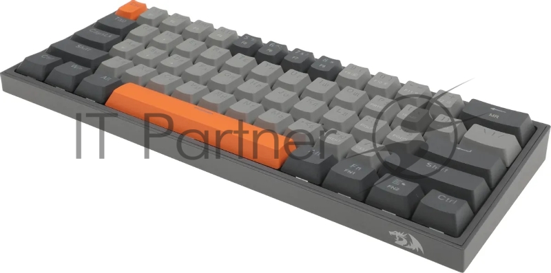 Клавиатура REDRAGON (72599) Fizz RU,Rainbow,красные свитчи, механическая