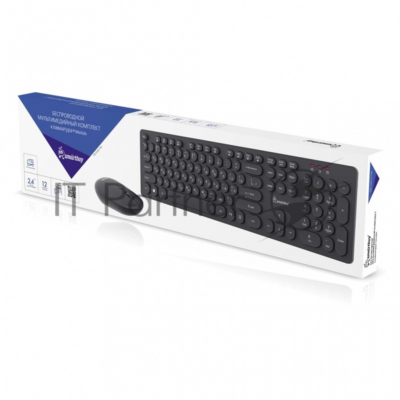 Комплект клавиатура+мышь Smartbuy (SBC-328327AG-K) ONE 328327AG черный