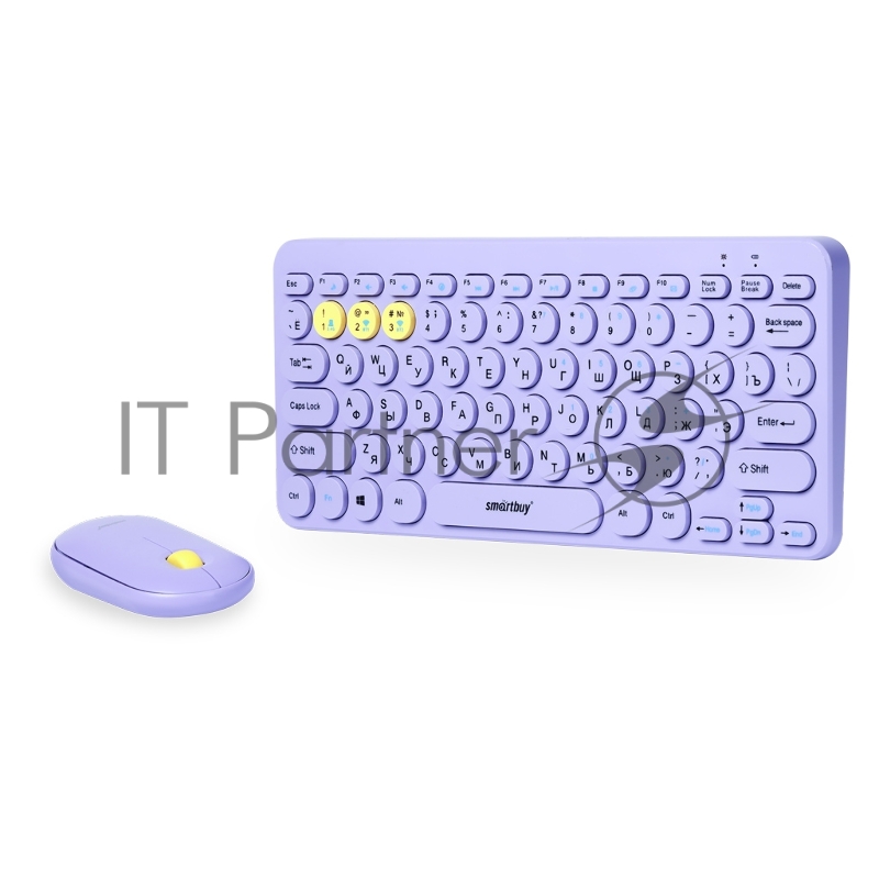 Комплект клавиатура+мышь Smartbuy (SBC-510590AG-V) 510590 фиолетовый