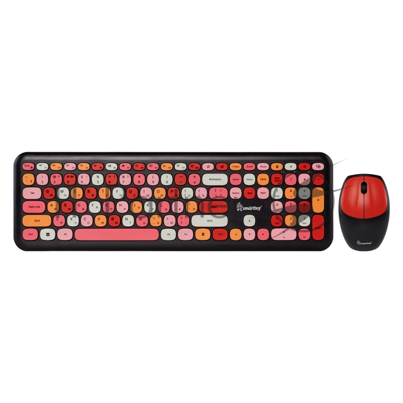 Комплект клавиатура+мышь Smartbuy (SBC-666395AG-K) 666395 черный