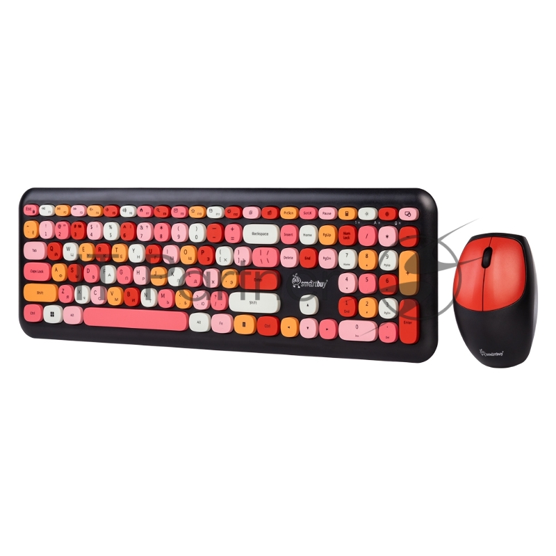 Комплект клавиатура+мышь Smartbuy (SBC-666395AG-K) 666395 черный