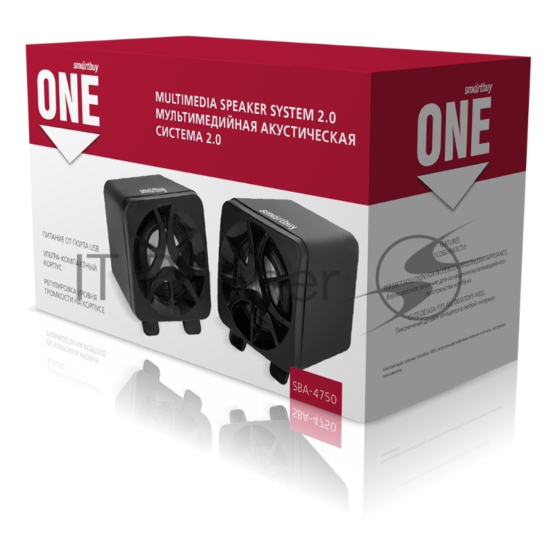 Акустическая система Smartbuy (SBA-4750) ONE черный