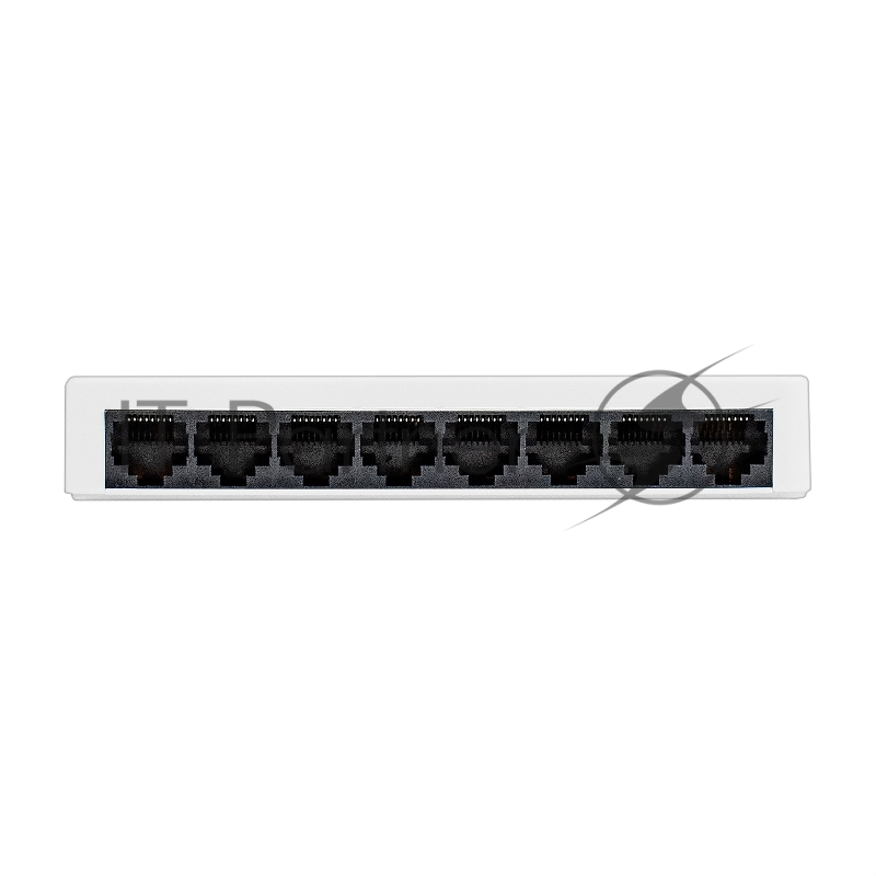 Коммутатор неуправляемый ExeGate EDES-1008C (8-портовый UTP 10/100Mbps, с функцией энергосбережения (Green Ethernet Technology), настольный/настенный)