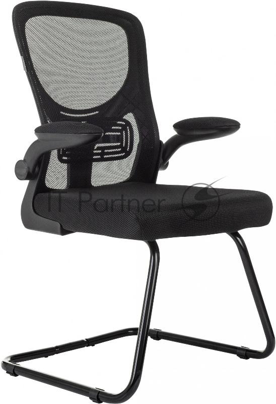 Кресло Бюрократ MC-109 черный TW-01 TW-11 сетка/ткань полозья металл черный