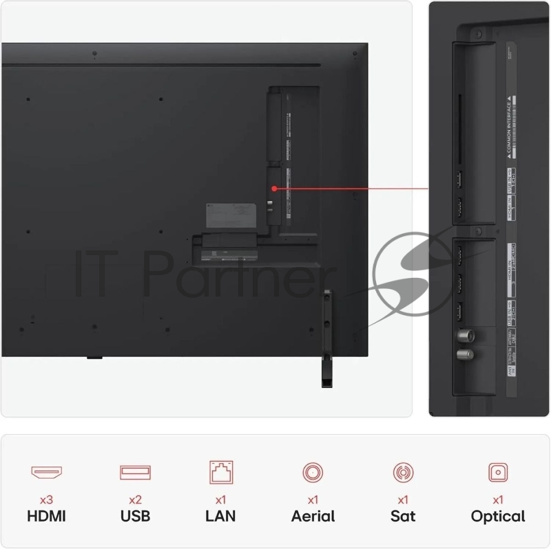 Телевизор LG 55 55QNED80A6A черный титан LED 4K UHD 60HzSmart TV WebOS