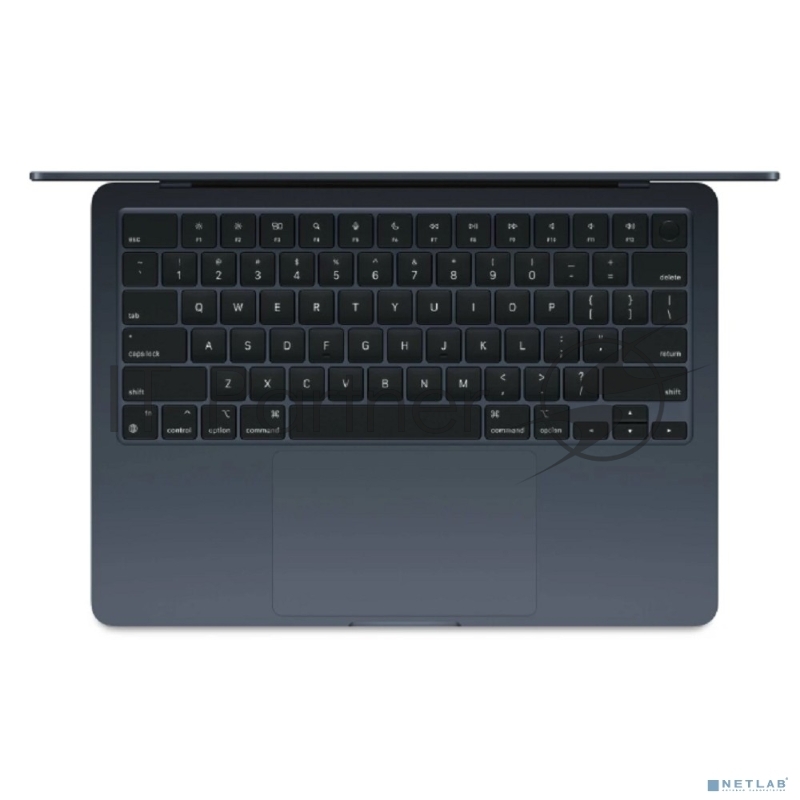 Apple MacBook Air 13-inch 2025 (КЛАВ.РУС.ГРАВ.) Midnight 13.6 Liquid Retina {(2560x1600) M4 10C CPU 10C GPU/16GB/512GB SSD/рекоменд.переходник 11007065}