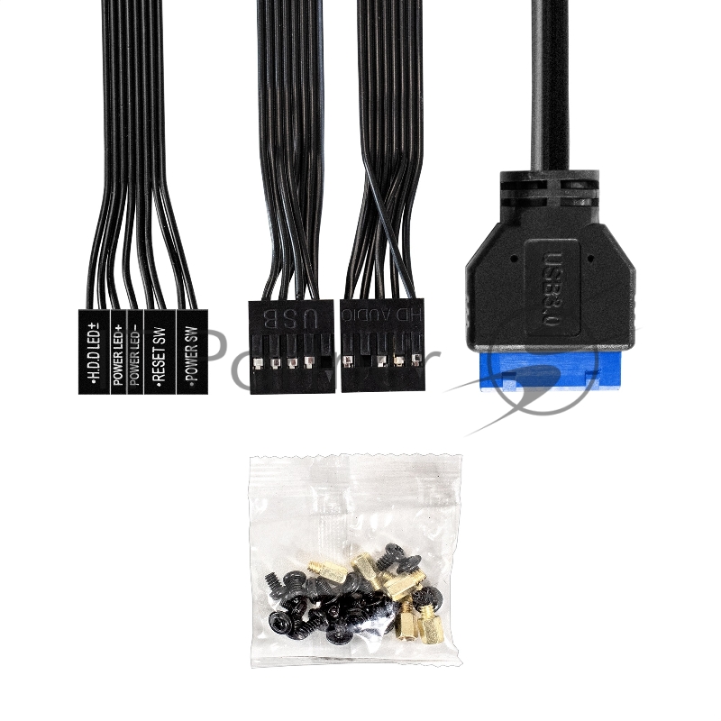 Корпус Minitower ExeGate EX298810RUS BAA-403U2 (mATX, без БП, 1*USB+2*USB3.0, HD Audio, черный)