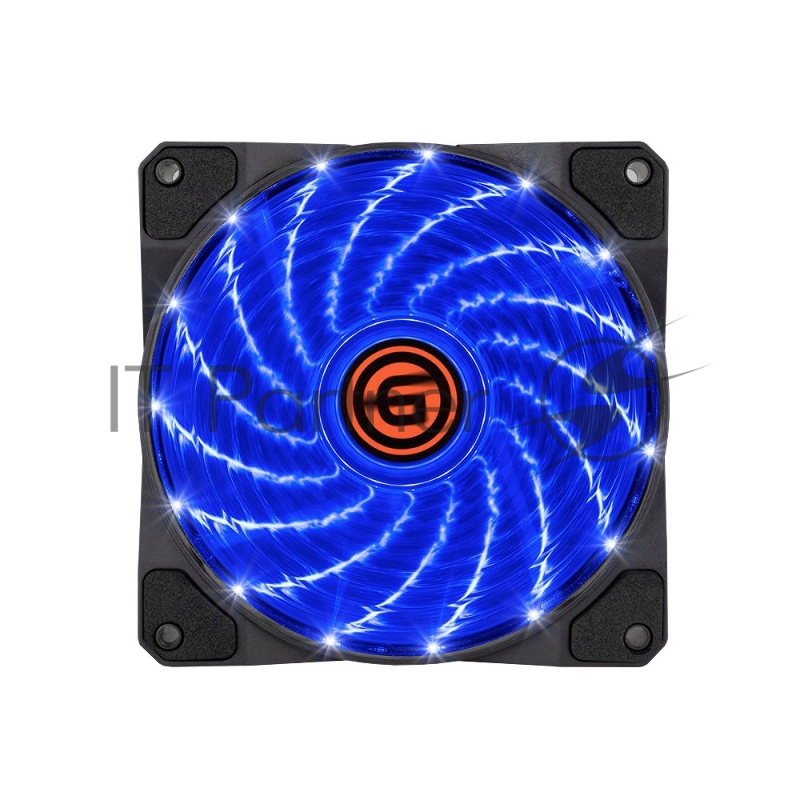 Кулер GINZZU (17618) LED 12LB15 синий