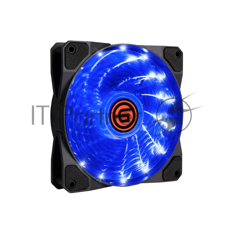 Кулер GINZZU (17618) LED 12LB15 синий
