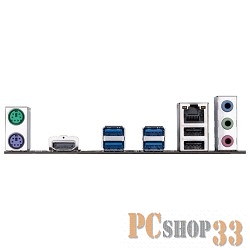 Материнская плата Gigabyte GA-Z270P-D3 RTL {Socket 1151, iZ270, 4*DDR4, 3*PCI-E, SATA 6Gb/s + RAID, M.2, 8ch, GLAN, USB3.1, HDMI, ATX}