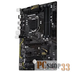Материнская плата Gigabyte GA-Z270P-D3 RTL {Socket 1151, iZ270, 4*DDR4, 3*PCI-E, SATA 6Gb/s + RAID, M.2, 8ch, GLAN, USB3.1, HDMI, ATX}