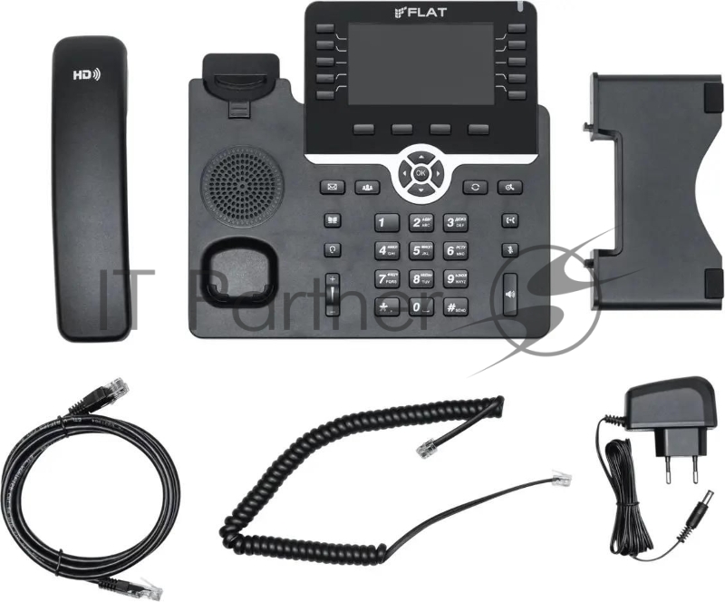 Телефон IP Флат Flat-Phone-B10 черный