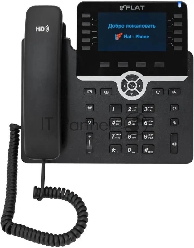 Телефон IP Флат Flat-Phone-B10 черный