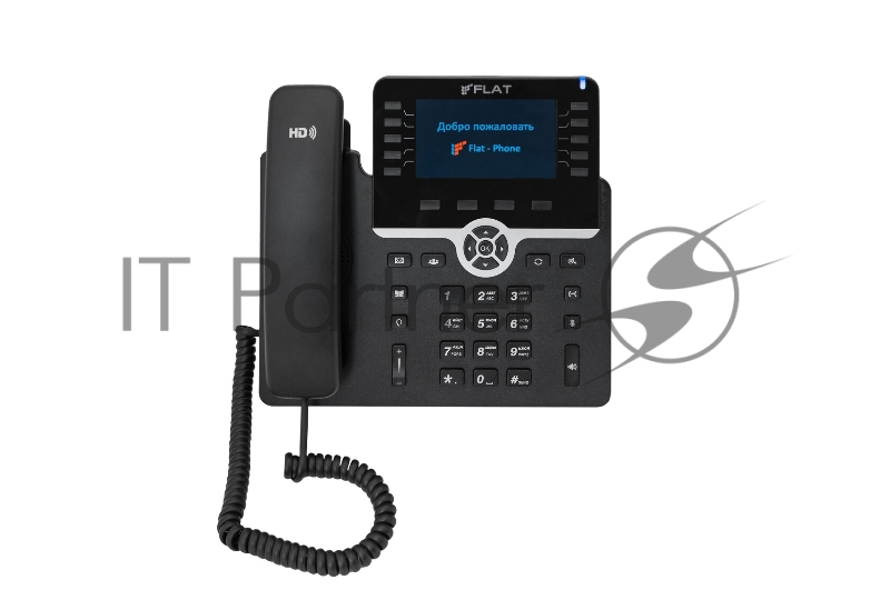 Телефон IP Флат Flat-Phone-B10 черный