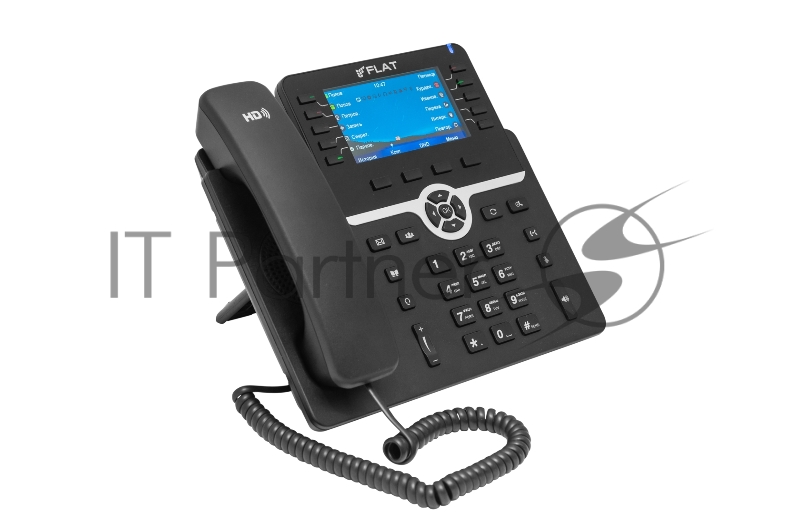 Телефон IP Флат Flat-Phone-B10 черный