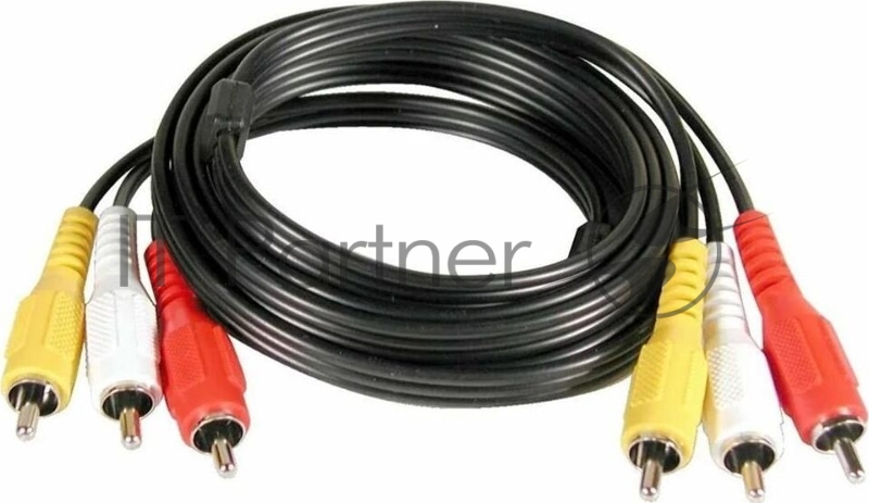 Кабель EXPLOYD EX-K-1482 3 RCA - 3 RCA чёрный 3м