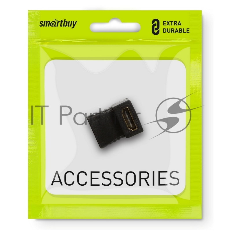 Адаптер HDMI F-F угловой разъем (5) SMARTBUY A112