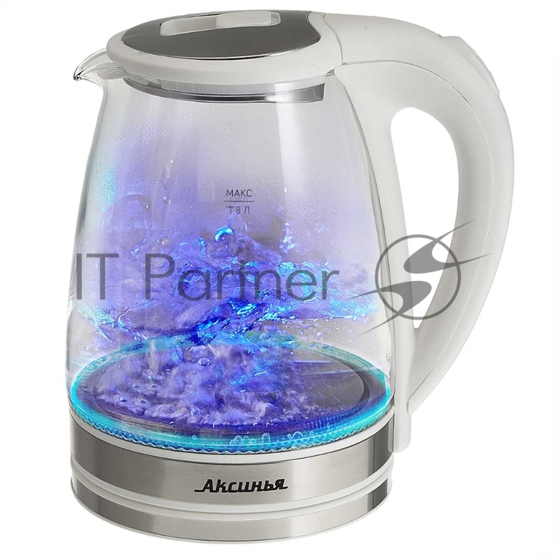 Чайник электрический АКСИНЬЯ КС-1021 белый