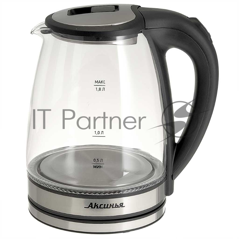 Чайник электрический АКСИНЬЯ КС-1019 черный