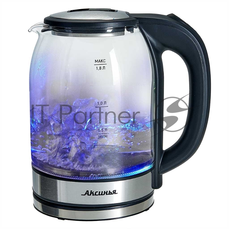Чайник электрический АКСИНЬЯ КС-1005 черный