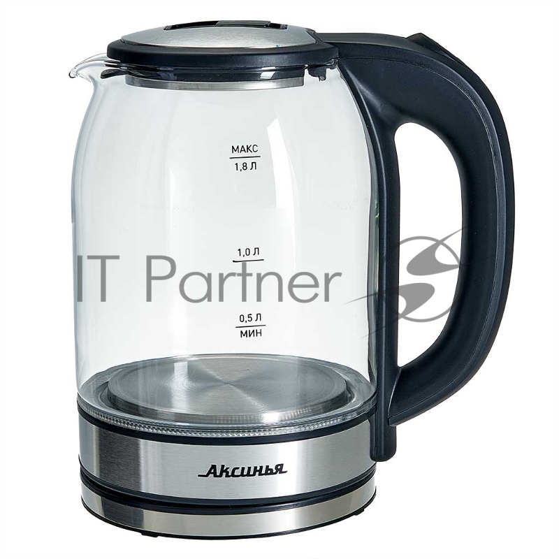 Чайник электрический АКСИНЬЯ КС-1005 черный