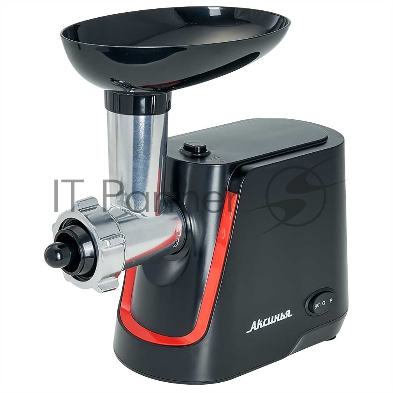 Мясорубка АКСИНЬЯ КС-2000 черный с красным