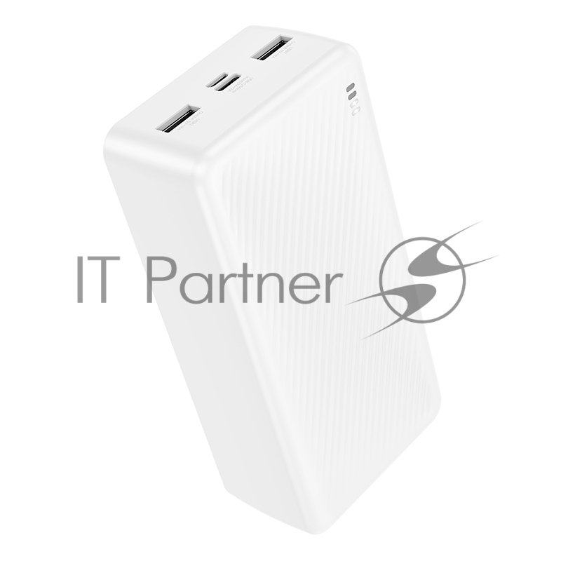 Портативный аккумулятор BOROFONE (6941991116421) BJ55B 30000mAh 2USB 2A LED-индикатор , White