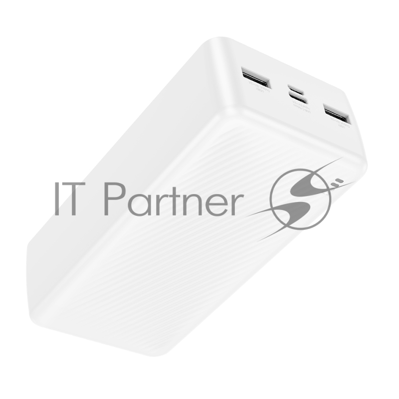 Портативный аккумулятор BOROFONE (6941991116421) BJ55B 30000mAh 2USB 2A LED-индикатор , White