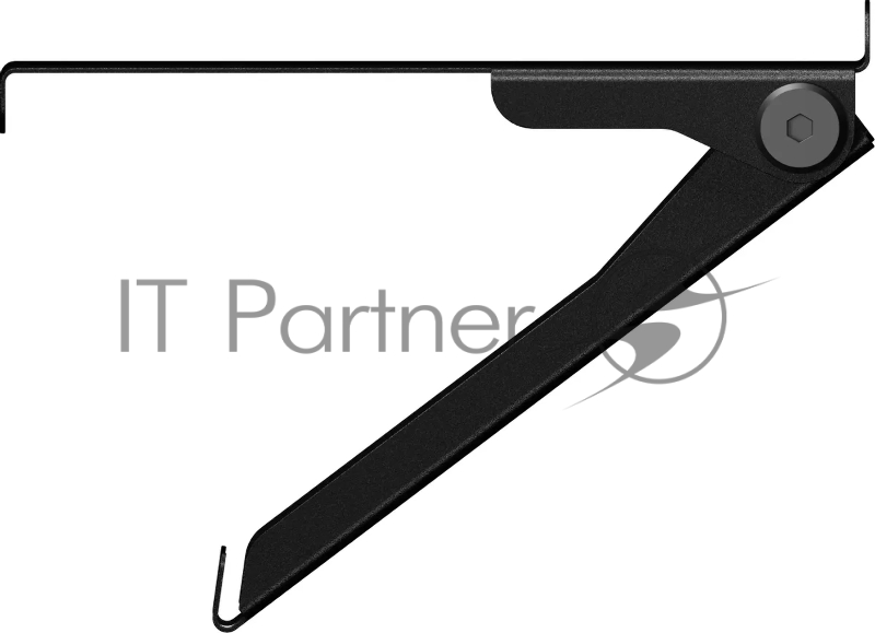 Кронштейн универсальный Holder SBS-101-B черный макс.3кг настенный