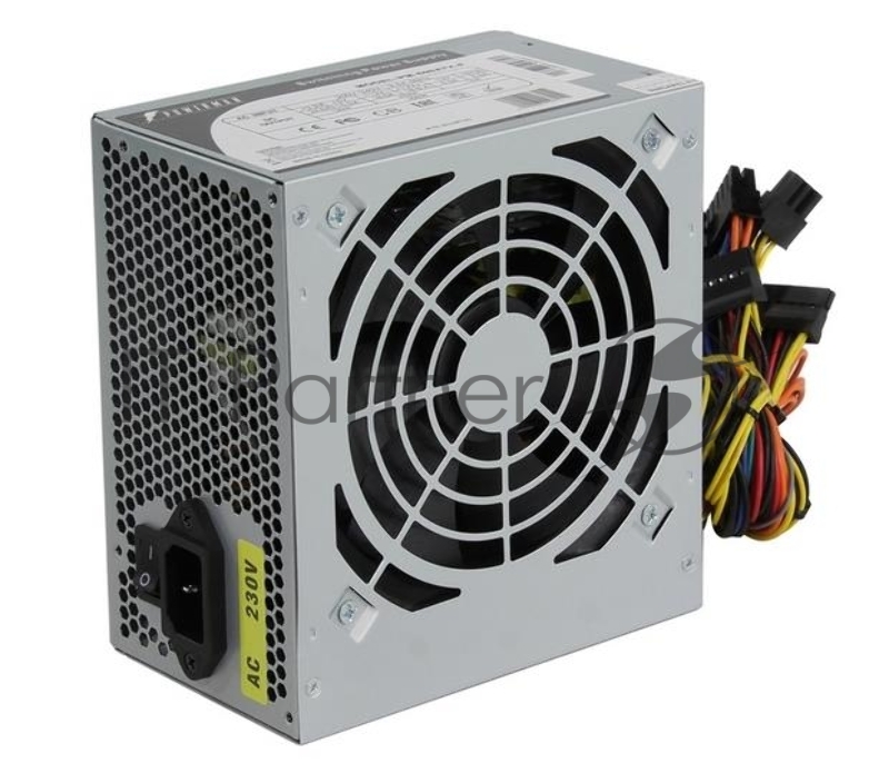 Блок питания PowerMan PM-500ATX-F, 500Вт, 120мм, серый