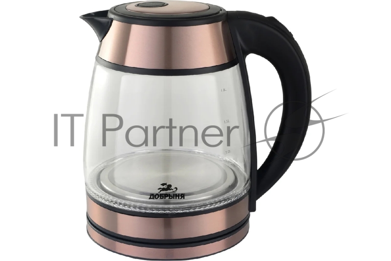 Чайник Добрыня DO-1262 медь , 1,8л, 1,8кВт