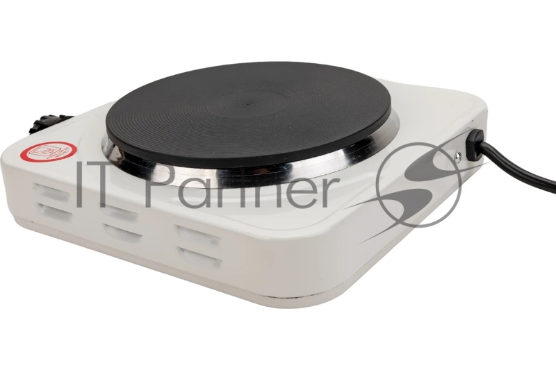 Эл.плитка Добрыня DO-2206W белая, 1конф.1,0кВт,чугун