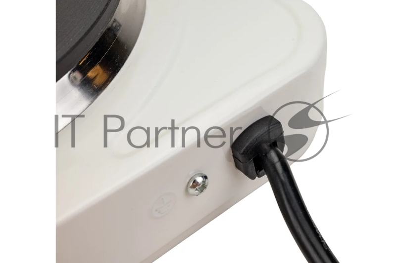 Эл.плитка Добрыня DO-2206W белая, 1конф.1,0кВт,чугун