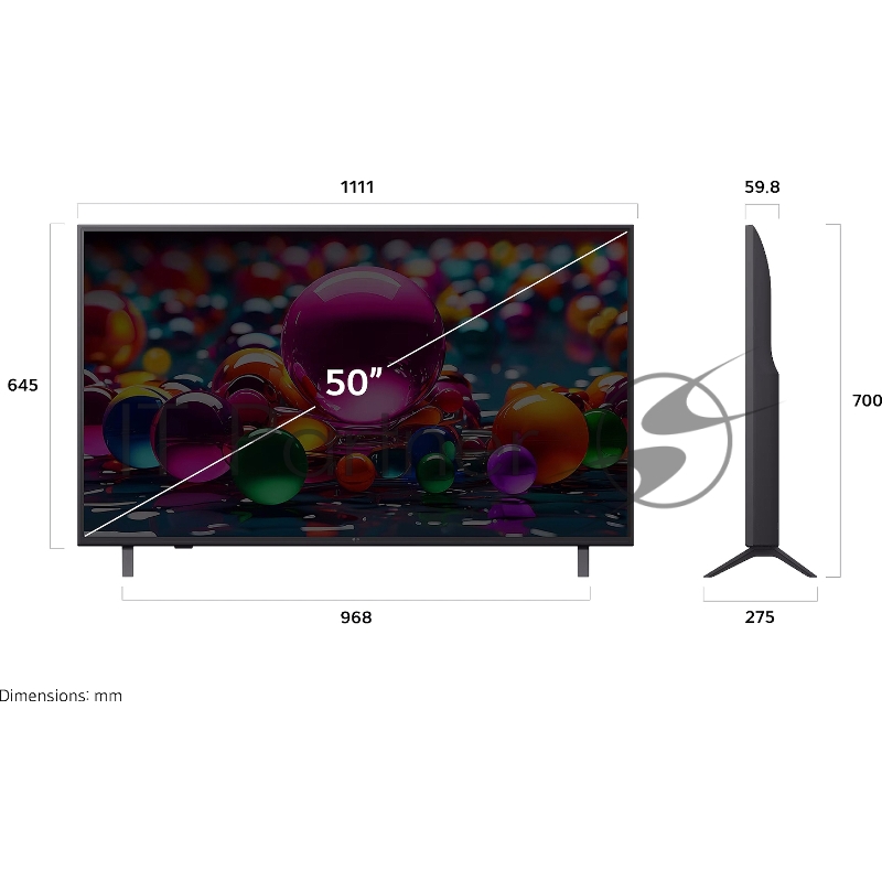 Телевизор LG 50 50UA75009LA.ARUG