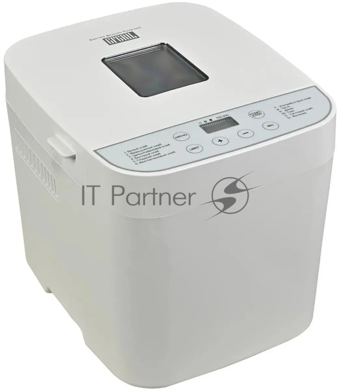 Хлебопечь GFGril GFB-2000 550Вт белый