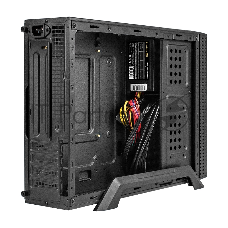 Корпус Desktop ExeGate MI-307U2-M350 (mini-ITX/mATX, БП M350 с вент. 8см, 2*USB+2*USB3.0, HD аудио, черный)