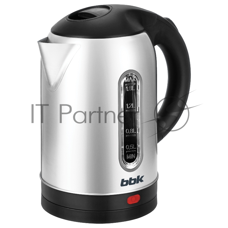 Чайник электрический BBK EK1815S черный/нержавеющая сталь