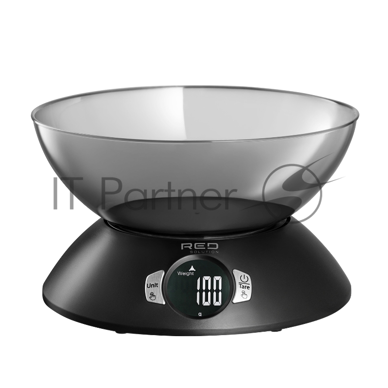 Весы кухонные электронные Red Solution S734 макс.вес:5кг черный