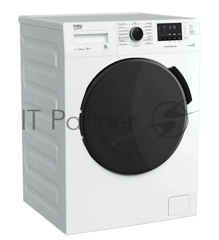 Стиральная машина Beko WSPE7612W белый, загрузка фронтальная 7 кг, 1000 об/мин., класс: А+++