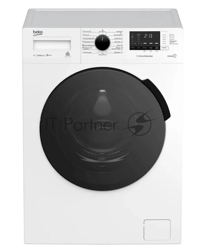 Стиральная машина Beko WSPE7612W белый, загрузка фронтальная 7 кг, 1000 об/мин., класс: А+++