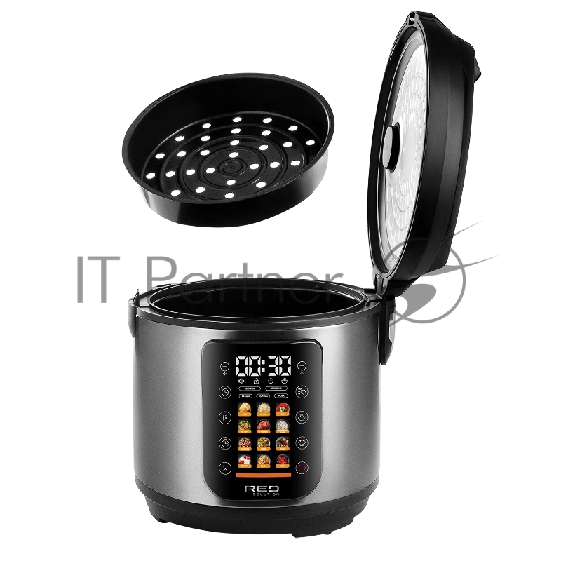 Мультиварка Red Solution M4250 5л 860Вт серебристый/черный