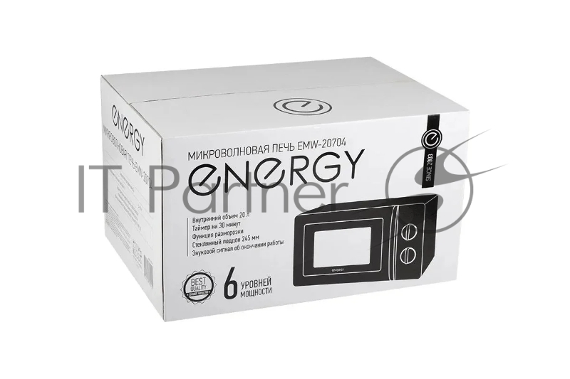 Микроволновая печь ENERGY EMW-20704, 700Вт, черная