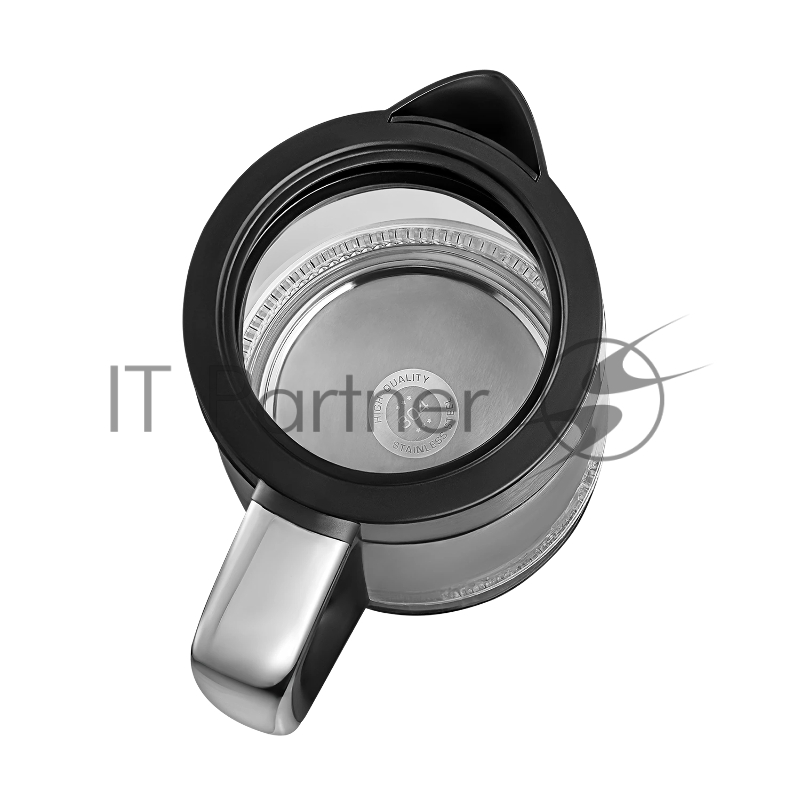 Чайник электрический Red Solution G104 1.8л. 2200Вт черный/серебристый корпус: нержавеющая сталь/стекло/пластик