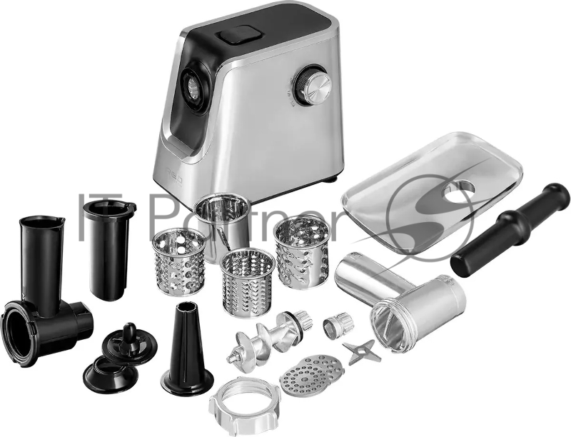 Мясорубка Red Solution MG128-6 2000Вт серебристый