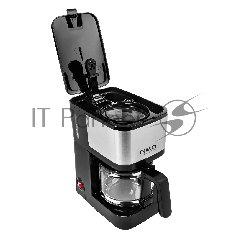 Кофеварка капельная Red Solution CM1534 600Вт черный/серебристый