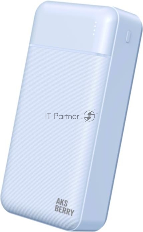 Внешний АКБ AKSBERRY E300 Epica быстрая зарядка 30000 mAh, белый