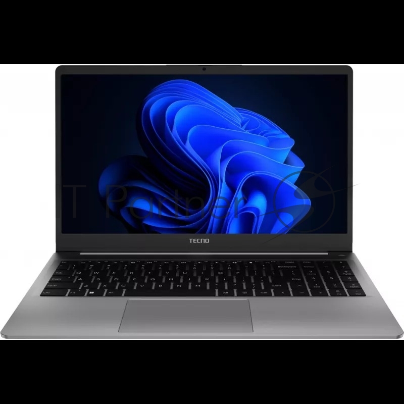 Ноутбук Tecno MegaBook K15SRA Core i5 13420H 16Gb SSD1Tb Intel UHD Graphics 15.6 IPS WUXGA (1920x1200) Windows 11 Home grey WiFi BT Cam 6060mAh (71003300513)